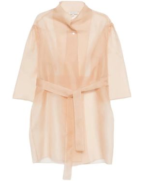 Antonelli Gustav Belted Coat - White