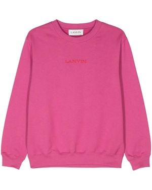 Lanvin ロゴ スウェットシャツ - ピンク