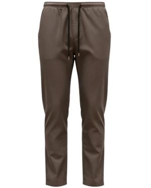 Cellar Door Drawstring Track Pants - Grey
