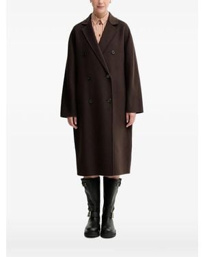 Marc O' Polo Doppelreihiger Mantel - Schwarz