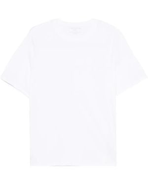 Majestic Filatures Camiseta con cuello redondo - Blanco