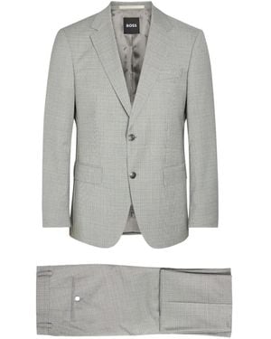 BOSS Single-Breasted Suit - Grey