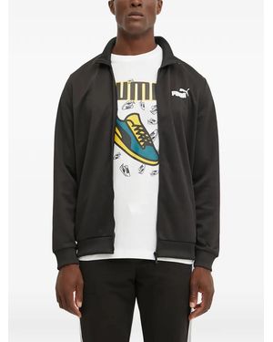PUMA Maglione Con Stampa - Nero
