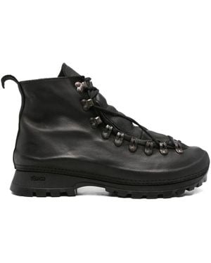 Guidi Bottes En Cuir - Noir