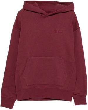 Amiri Logo-Detail Hoodie - Red