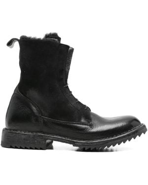 Moma Rick Schnürstiefel - Schwarz