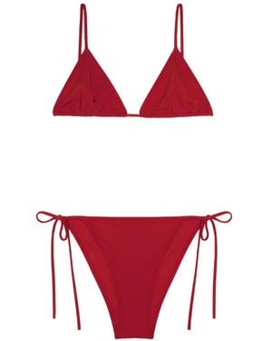 Lido Bikini Venti A Triangolo - Rosso