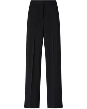 Pinko Tailored Wide-Leg Trousers - Black
