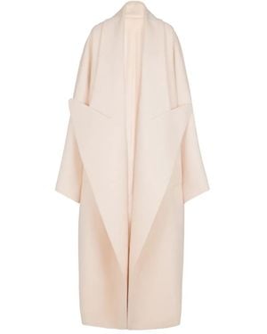 Balmain Wool Coat - White