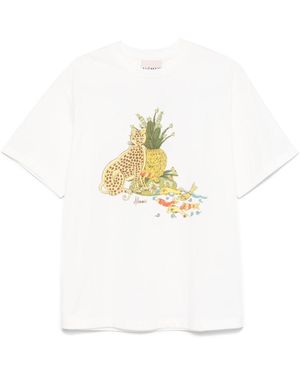 ALÉMAIS Tiger T-Shirt - White