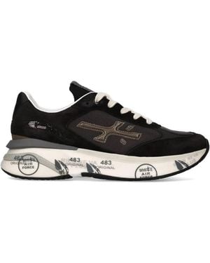 Premiata Flat Shoes - Black