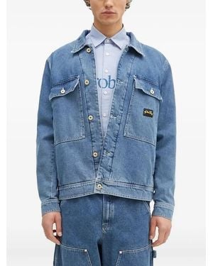 Stan Ray Flap-Pocket Denim Jacket - Blue