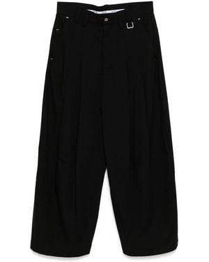 TEAM WANG design Choices Pleated Pants - Black