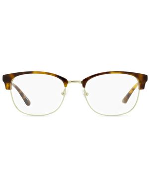 MCM Gafas Con Montura Semicompleta - Marrón
