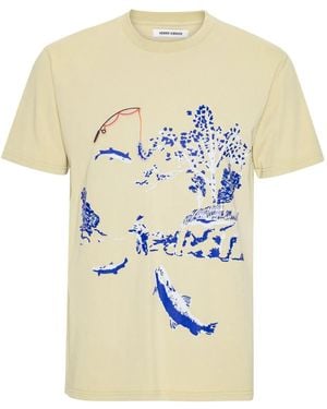 Henrik Vibskov T-Shirt Mit Angelszenen-Print - Weiß