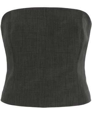 Herskind Cosima Bandeau-Oberteil - Schwarz