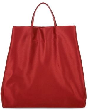 Carven ロゴ トートバッグ - レッド