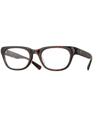 Eyevan 7285 Malecon-E Bril Met Schildpad-Effect - Zwart