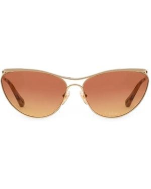 Chloé Uma Cat-Eye Frame Sunglasses - Metallic