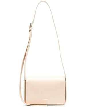Jil Sander Leather Shoulder Bag - White