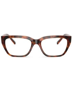 Vogue Eyewear Bril Met Rechthoekig Montuur - Bruin