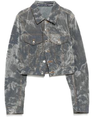 Alexander Wang フェイデッド ジャケット - グレー