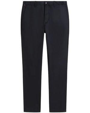 Tommy Hilfiger Logo-Patch Chino Trousers - Black