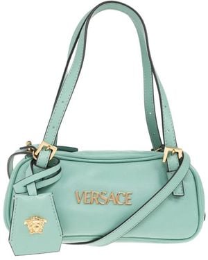 Versace Borsa A Spalla Tag Mini - Verde