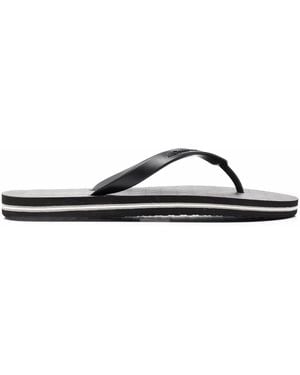 Michael Kors Travis Thong-Strap Flip Flops - Black