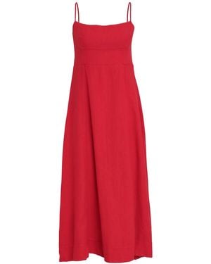 Osklen Spaghetti-Strap Dress - Red