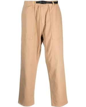 Gramicci Tapered-Leg Cotton Trousers - Natural
