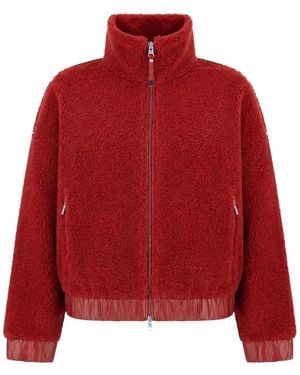 Parajumpers Sori Teddy-Fleece Sweatshirt - Red
