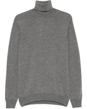 SERGIO MORETTI FIRENZE Turtleneck Jumper - Grey