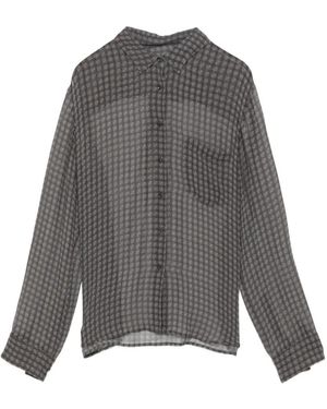 JNBY Plaid Shirt - Grey