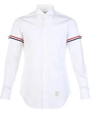 Thom Browne Rwb-Detail Shirt - White