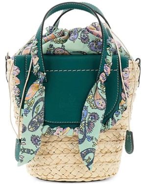 CUBA LAB Habanera Bucket Bag - Azul