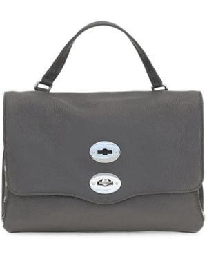 Zanellato Small Postina Daily Leather Satchel - Black