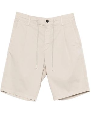 Eleventy Drawstring Bermuda Shorts - White