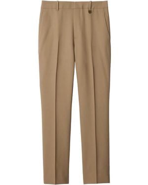 Burberry Tailored Pants - Natural