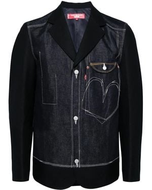 Junya Watanabe X Levi's Denim Blazer - Blue