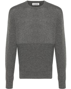 Jil Sander Pullover Mit Rundhalsausschnitt - Grau