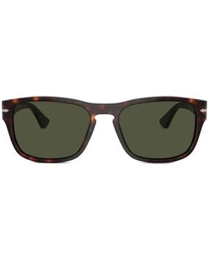Persol スクエアフレーム サングラス - グリーン