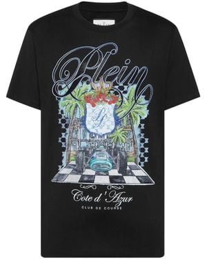 Philipp Plein Cote D'azur Tシャツ - ブラック