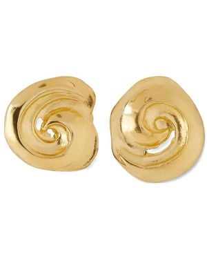 YSSO Cote Earrings - Metallic