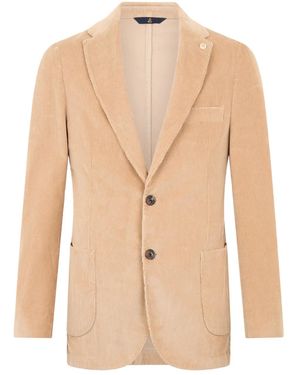 Brooks Brothers Sakko Mit Cordstruktur - Natur