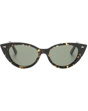 Ahlem Gambetta Turtle Cat-Eye Sunglasses - Grey