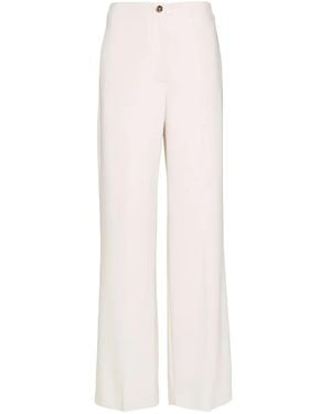 Seventy High-Waisted Trousers - White