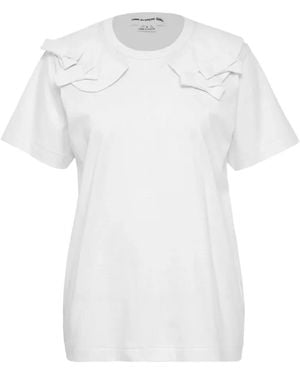Comme des Garçons Bow T-Shirt - White