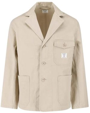 Roy Rogers Logo-Patch Jacket - Natural