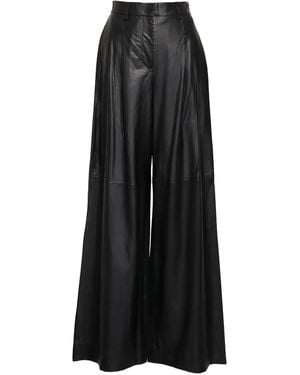 Twp Avery Wide-Leg Trousers - Black
